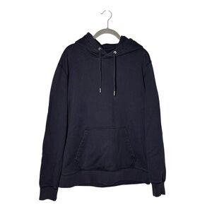 Everlane Uniform Hoodie Size L Faded Black Pullover Sweatshirt